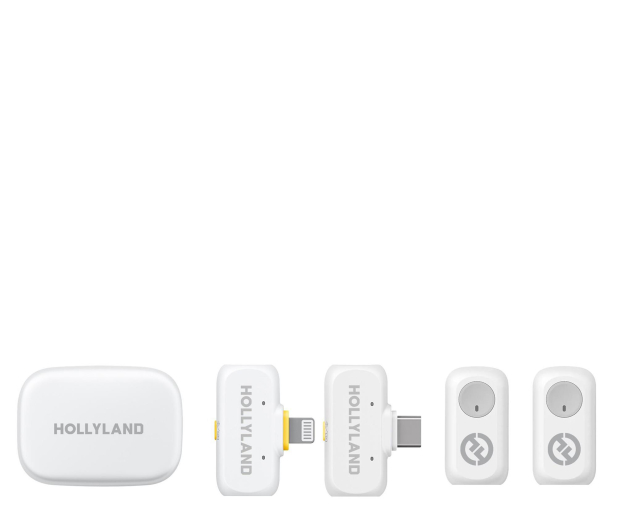 Hollyland Lark A1 Combo (Ivory White) - 1339596 - zdjęcie 6